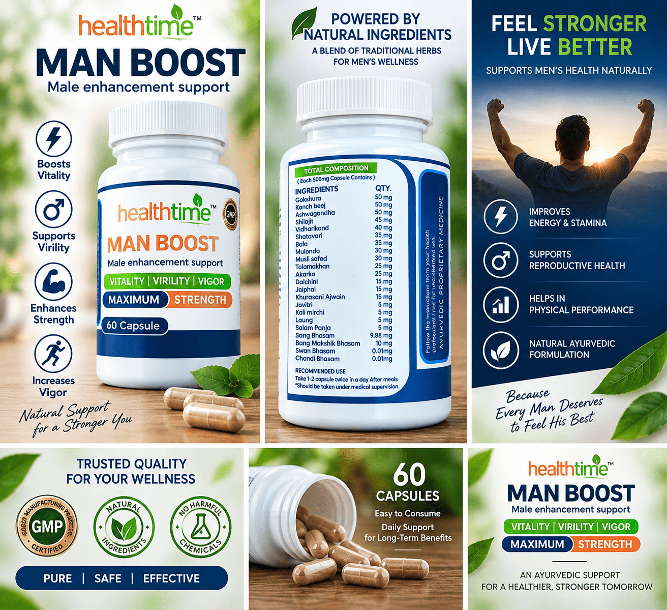 Health supplement for Men | Boost Testosterone Naturally | Enhance Performance & Energy - Image 4