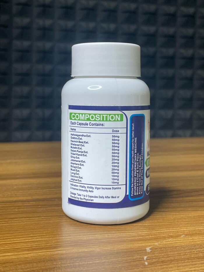 HEALTH TIME Ayurvedic Health supplement for Men | Boost Testosterone Naturally | Enhance Performance & Energy - Image 2