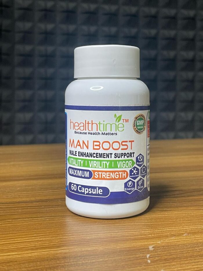 HEALTH TIME Ayurvedic Health supplement for Men | Boost Testosterone Naturally | Enhance Performance & Energy