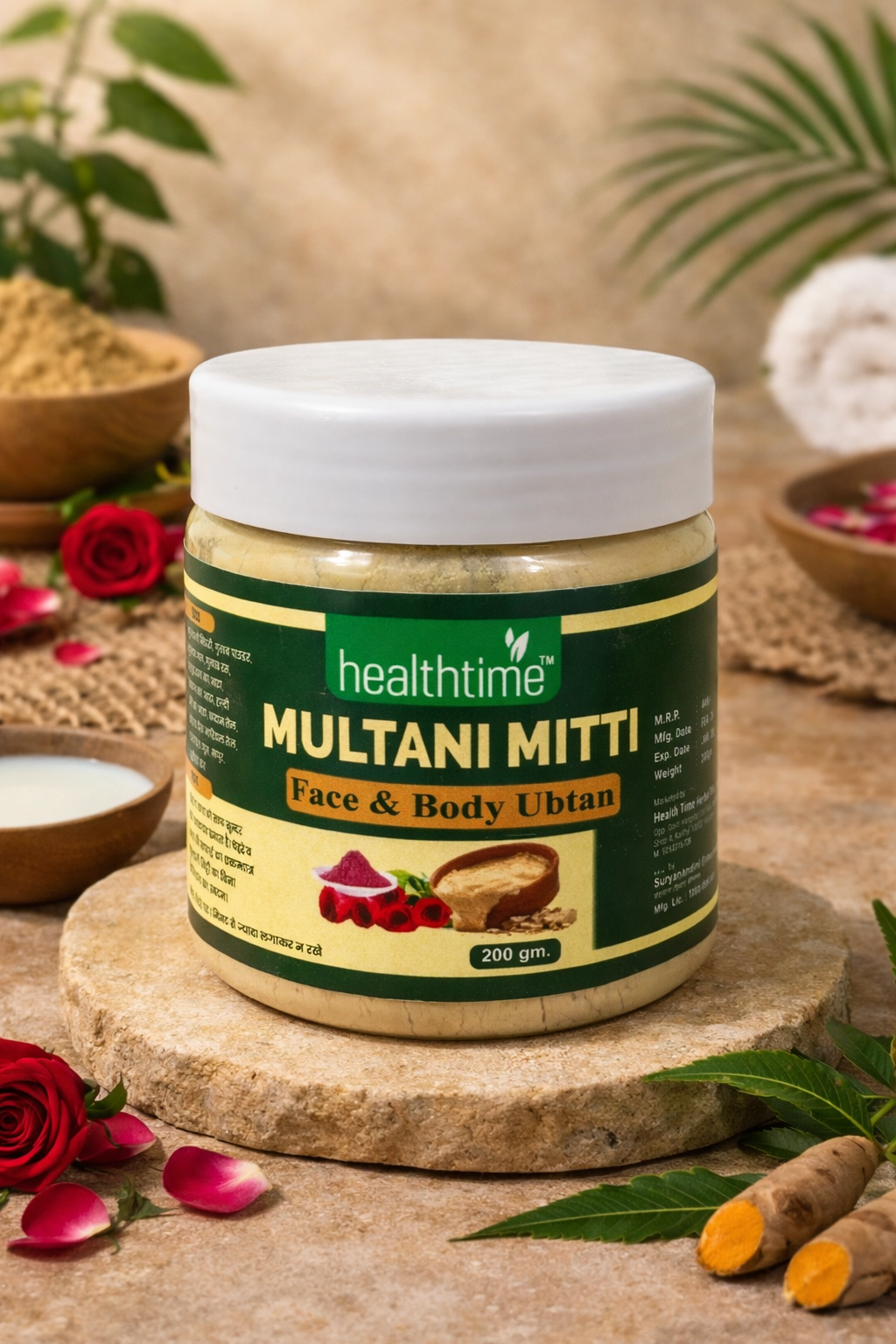 Face & Body Ubtan 200gm - Image 2